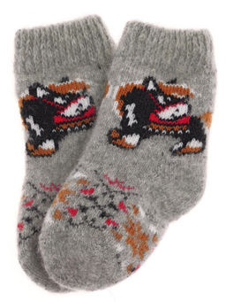 Носки детские "Лошадка с узором" 6370-1