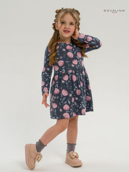 Платье Эля тюльпаны в дымке - Sovalina фото 10