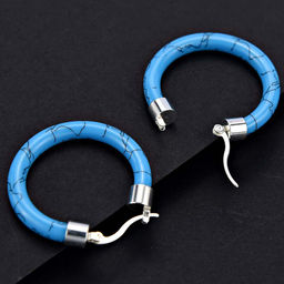 Серьги с замком кольцо арт. 13 1511 (id 267081)