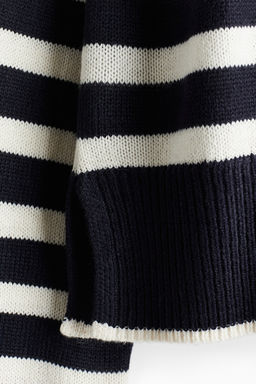 Jersey de punto fino con cuello perkins - H&m фото 5