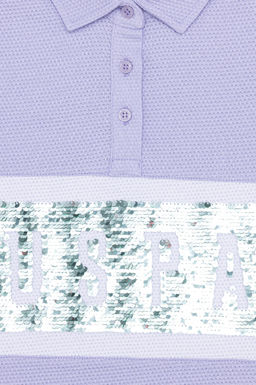 K_z _ocuk Lila Polo Yaka Ti__rt - U.s. polo assn фото 3