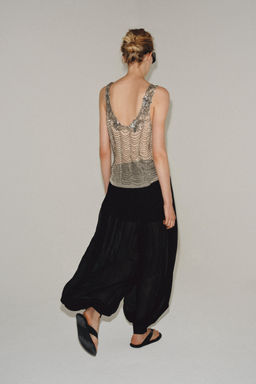 TOP ABALORIOS ZW COLLECTION / Plata - Zara фото 7