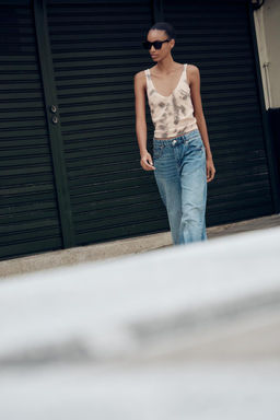 JACQUARD KNIT TOP - Zara фото 5