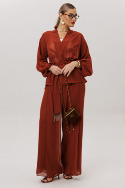 Костюм Anastasia 1063.1 табачный фото 2