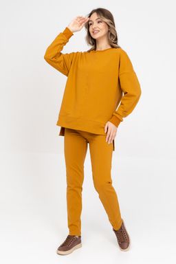 Брюки женские 403L3-32 горчица - Solo mio фото 2