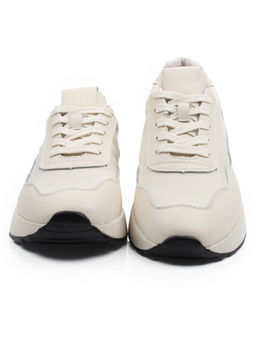 03-YH257-2 LT. BEIGE Кроссовки женские (натуральная кожа, текстиль)