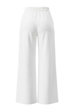 Beyaz Toka Detayl_ Wide Leg/Geni_ Pa_a Kuma_ Pantolon TWOAW27PL00033 - Trendyolmilla фото 3