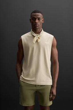 GRAPHIC PRINT TANK T-SHIRT - Zara фото 2