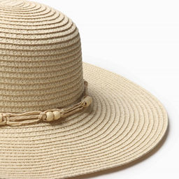 Шляпа женская MINAKU, цв. бежевый, р-р 58  фото 6