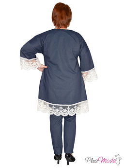 Туника Модель №384 размеры 44-80 - Plusmoda фото 5