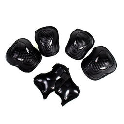 Защита для катания на роликах и велосипеде 6 предметов. 6-18лет / Yan-88Fat-B /уп 100/ черный - Галеонтрейд фото 4