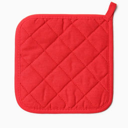 Прихватка Доляна Время подарков 17х17 см, 35% хл, 65% пэ, ватин 250 г/м2  фото 3