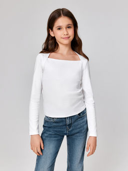 ACOOLA / Джемпер детский для девочек Sheridan белый