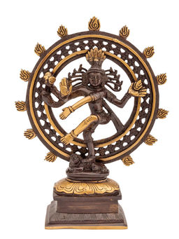 Статуэтка Натарадж 12 антик № Ст2733/13