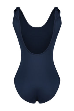 Lacivert Baglama Detayl? Havuz Yaka S?rt Dekolteli Orme Body TWOSS23BD00088 - Trendyolmilla фото 8