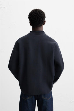 VISCOSE BLEND KNIT POLO SHIRT - Zara фото 35