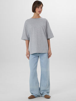 Футболка женская серая - Mark formelle фото 3