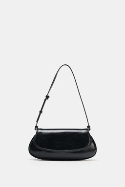 BOLSO DE HOMBRO SOLAPA / Negro - Zara фото 2