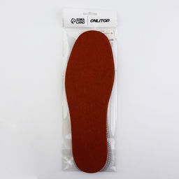 Цена за 5 шт. Стельки для обуви, универсальные, р-р RU до 45 (р-р Пр-ля до 46), 28.5 см, пара, коричневые