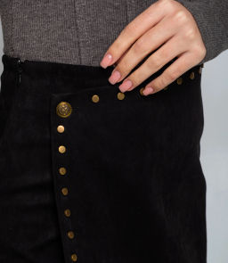 Юбка #КТ2510, чёрный - Dommod фото 5