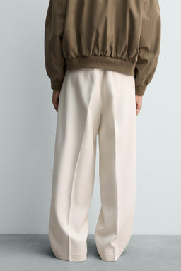 LIMITED EDITION VISCOSE PLEATED TROUSERS - Zara фото 12