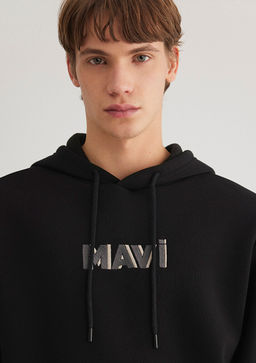 Mavi Logo Bask?l? Siyah Sweatshirt  фото 6