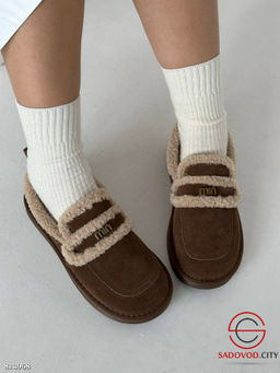 Лоферы женские для зимнего сезона