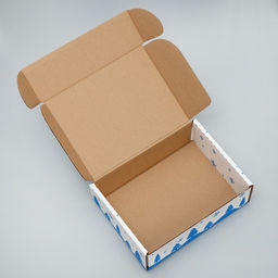 Коробка сборная Снежный город, белый, 27 х 21 х 9 см - Дарите счастье фото 4