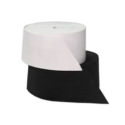 Лента эластичная 35 мм 0035 Ч 50 м вязаная черный