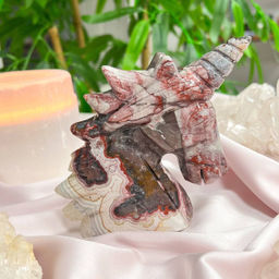 Единорог резной из Агата - Радуга самоцветов фото 6