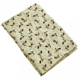 "Шебби шик" Скатерть 200х145см, длина стола до 160см, на 6-8 персон, рогожка 171г/м2, хлопок 100%, "Домашняя мода" (Россия)