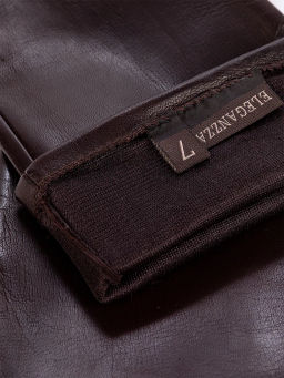 Перчатки женские ш/п F-IS0075 d.brown - Eleganzza фото 4