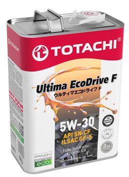 Масло моторное TOTACHI Ultima EcoDrive F Fully Synthetic SN/CF 5W-30 4л