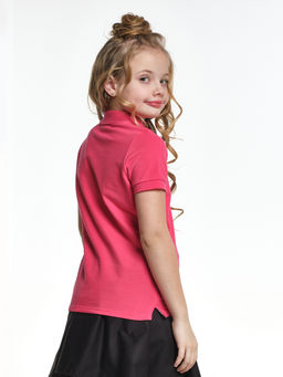 Футболка-поло UD 0366 св.розовый - Mini maxi фото 6