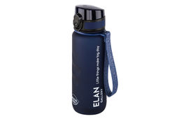 Бутылка для воды 500 мл 6,5*6,5*23 см Style Matte с углублениями д/пальцев, темно-синяя - Elan gallery фото 5