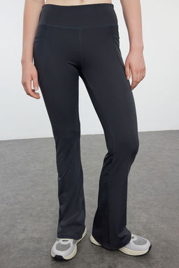 Siyah Scuba/Dalg?c Kumas Rahat Kesim Ispanyol Paca Orme Spor Esofman Alt? THMSS24EA00000 - Trendyolmilla фото 15