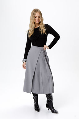 Юбка Pirs 6279 серый фото 5