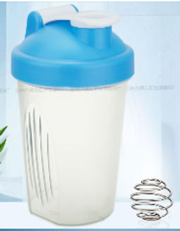 Бутылка/Шейкер SMALLHERO SHS-400 синяя, для спортивного питания 400ML/уп80