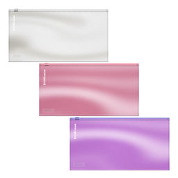 АКЦИЯ СТОК Цена за 12 шт. Zip-пакет пластиковый ErichKrause Glossy Candy, Travel, полупрозрачный, ассорти (в пакете по 12 шт.)