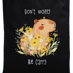 Сумка - шопер Be cappy, чёрная