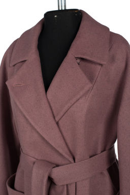 Пальто женское демисезонное (пояс) - El podio фото 10