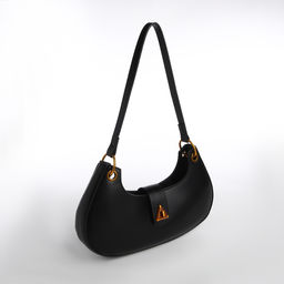 Сумка женская багет на молнии, цвет чёрный - Textura фото 4