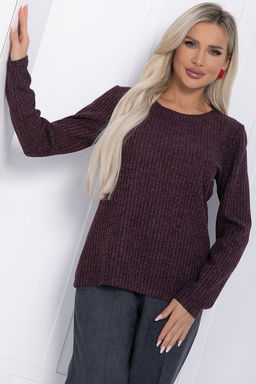 Лонгслив Маиза (пыльно-фиолетовый) Б12257-4 - Lt collection фото 4