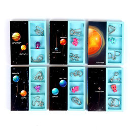 Головоломка металлическая «Космос», в шоубоксе