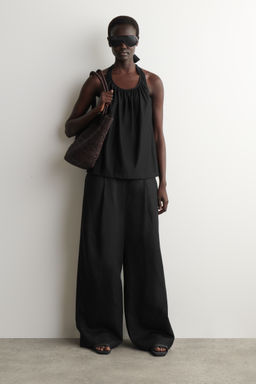 OPEN-BACK HALTERNECK TOP - H&m фото 5