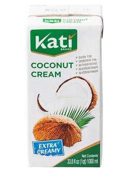 Кокосовые сливки "KATI" 1 л, Tetra Pak ( растительные жиры 24%) KATI