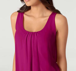 Двухслойный топ, цвета ягоды - Heine фото 3