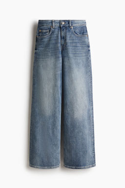 Wide High Waist Jeans - H&m фото 3