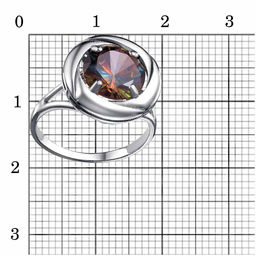 КОЛЬЦО 24814946Мт - Красная пресня фото 2