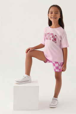 Пижамный комплект пыльной розы для девочки - U.s. polo assn фото 2